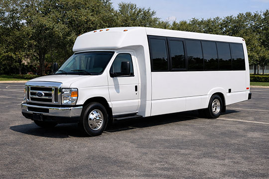 18-passenger minibus available for charter in Athens, GA