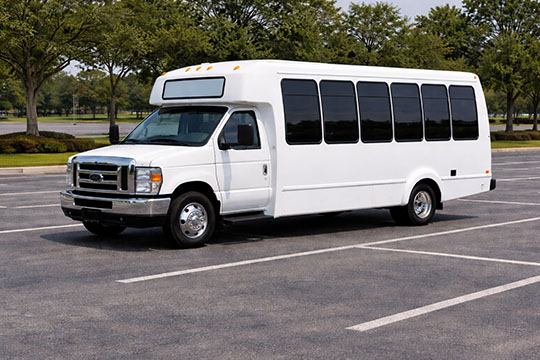 20-passenger minibus available for charter in Athens, GA